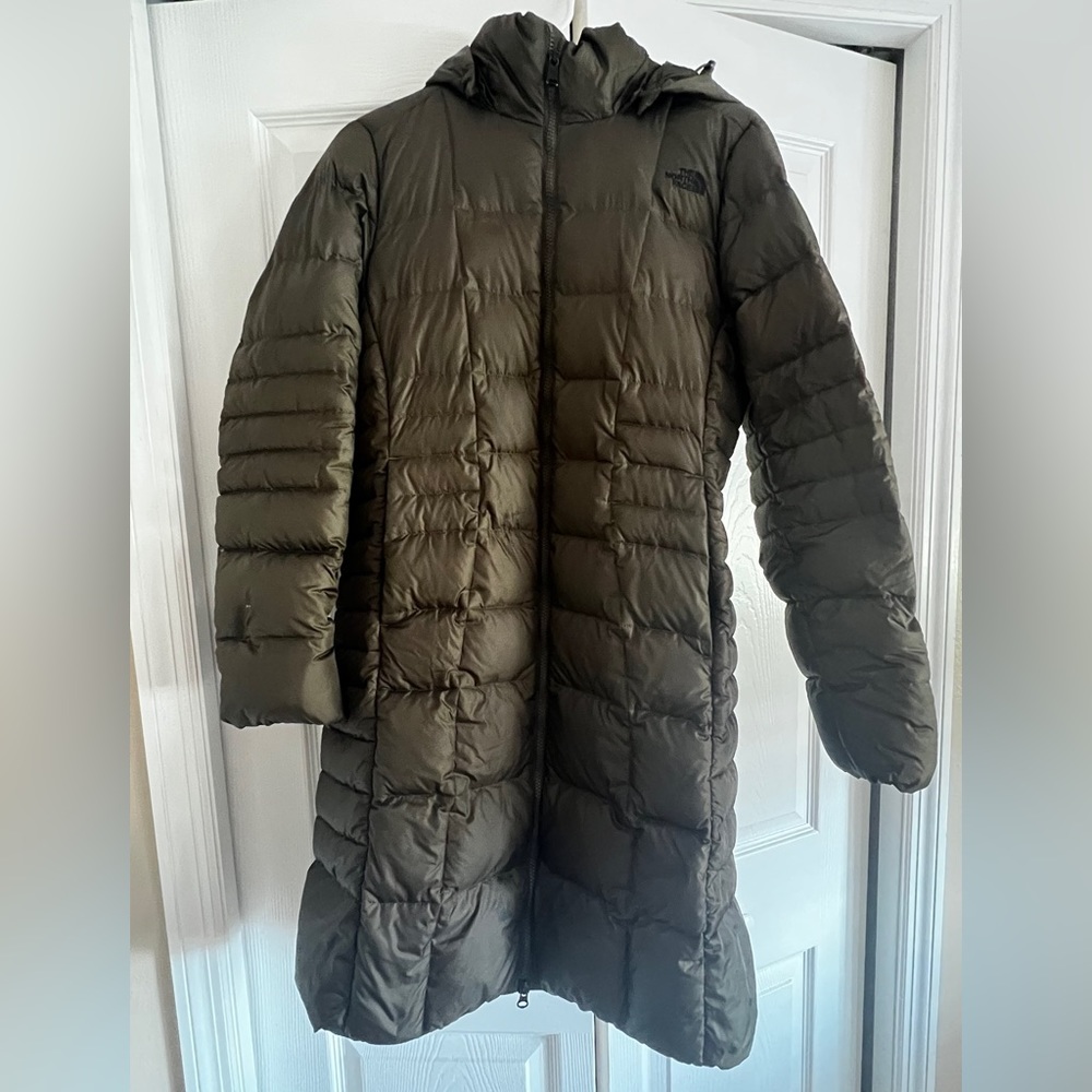 The North Face Parka - M - Olive Green